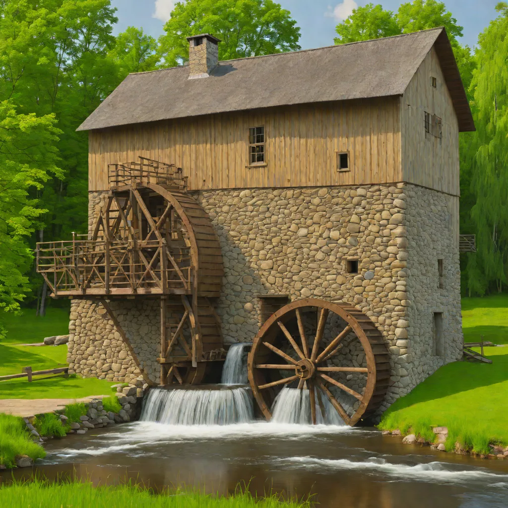 Ginučiai Water Mill