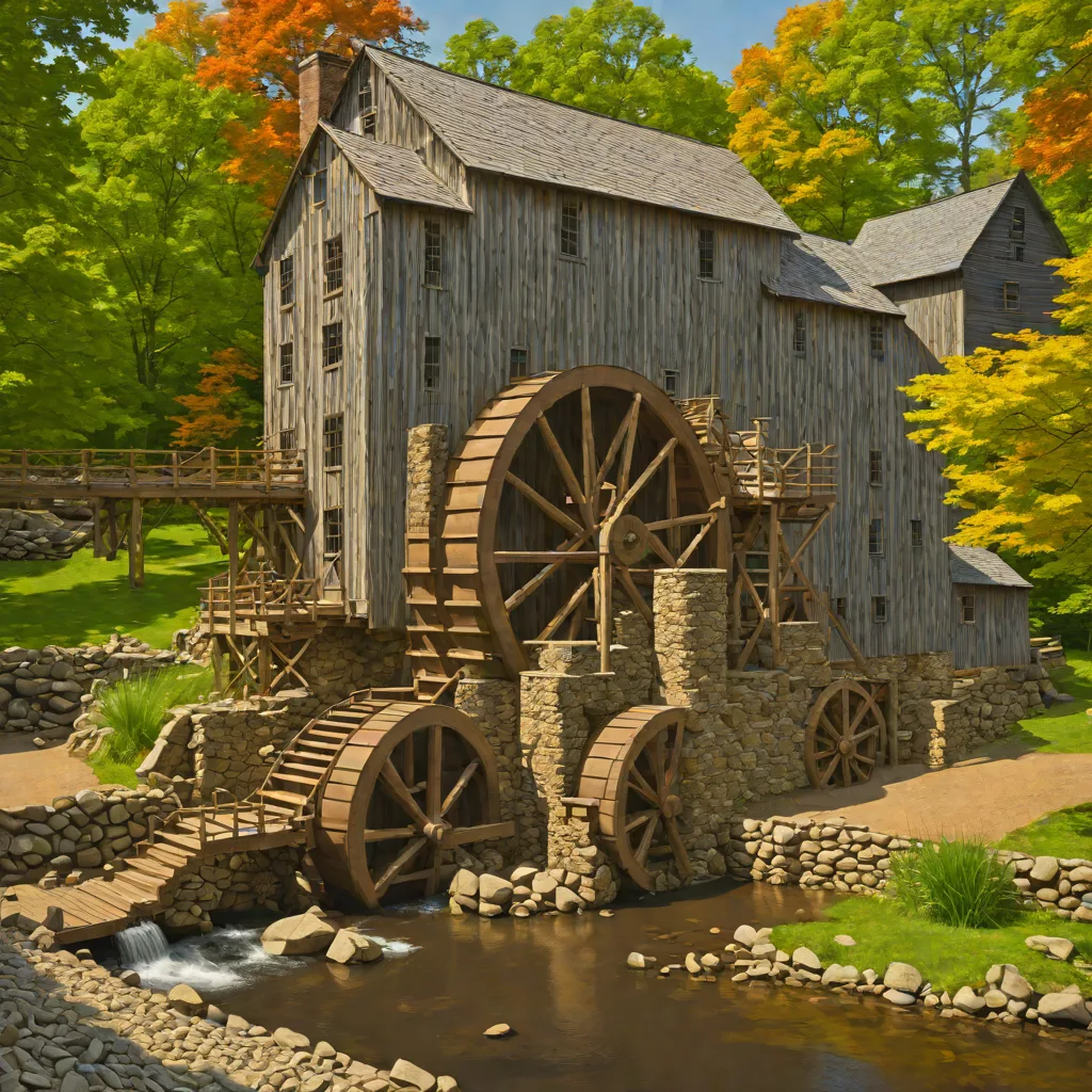 Grist Mill at Old Sturbridge Village