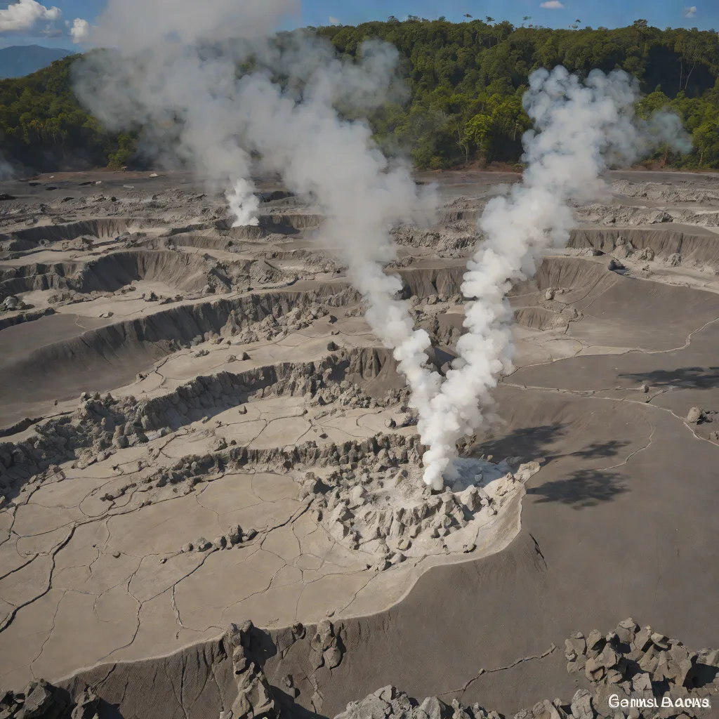 Gamalama fumaroles