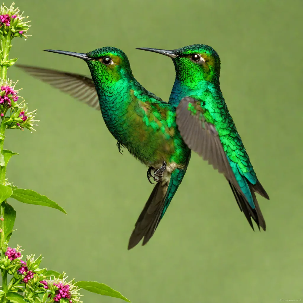 Glittering-bellied Emerald