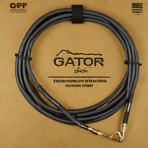 Gator Frameworks 10ft Instrument Cable