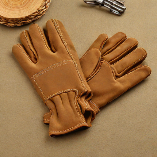 Glovia Leather Work Gloves