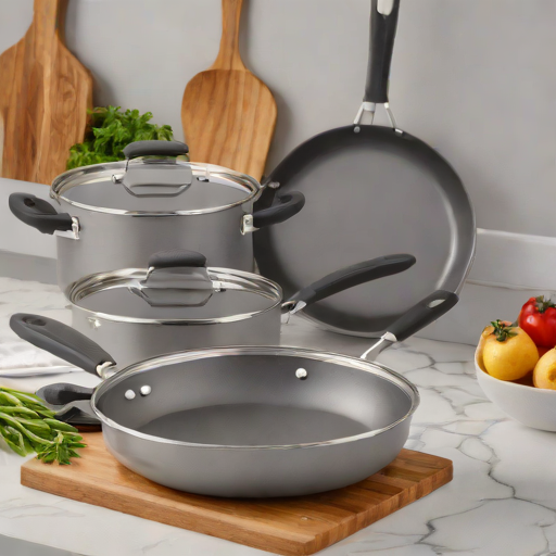 Goodful 7-Piece Nonstick Cookware Set