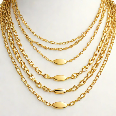 Gorjana Parker Layered Necklace Set