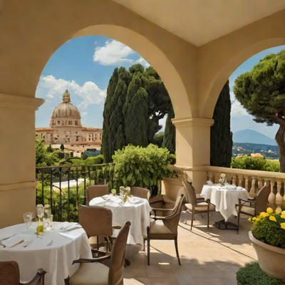 Hotel de Russie, Rome