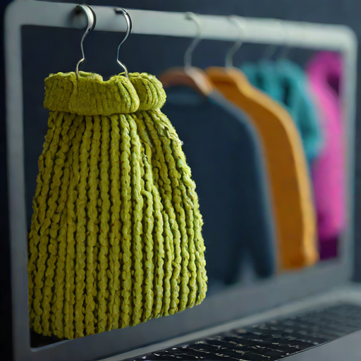 Household Essentials Set of 6 Hanging Sweater Bags