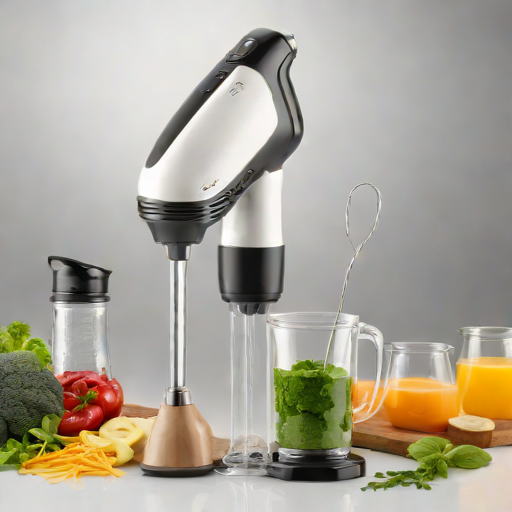 High-Speed Immersion Blender Set