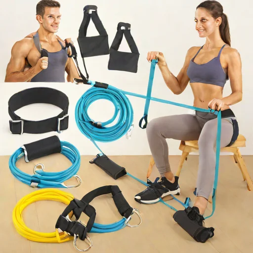 Herdio Resistance Bands Set with Door Anchor