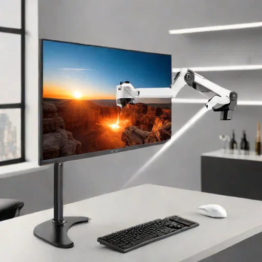 HUANUO Single Monitor Gas Spring Arm