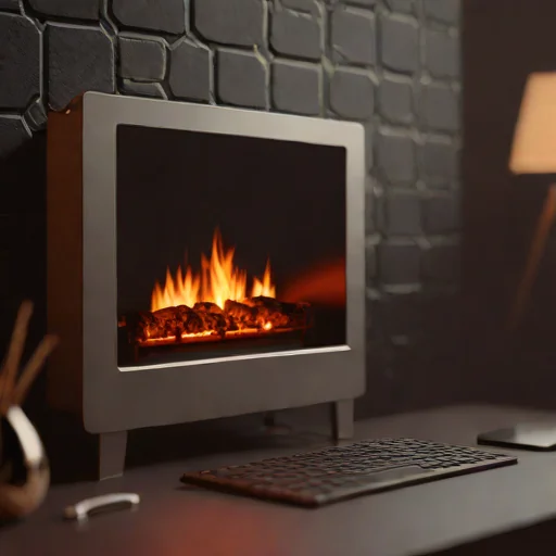 HeatWave Horizon Freestanding Electric Fireplace