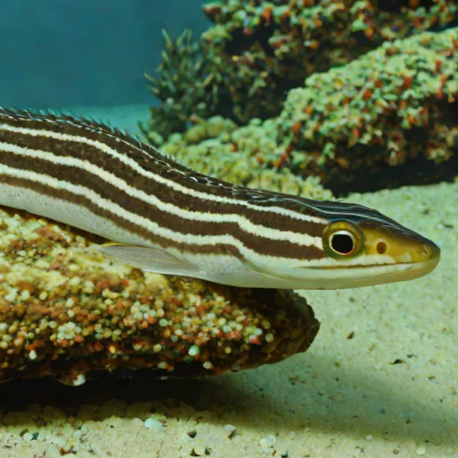 Halfbanded spiny eel