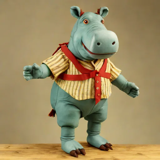 Hogarth Puppets Hubert the Hippo