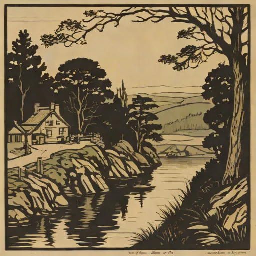 Henri Rivière – Breton Landscapes series (1890s)