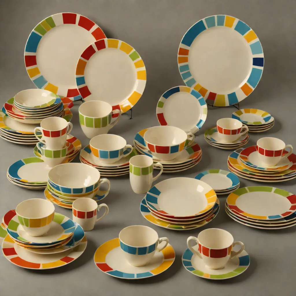 Harlequin Dinnerware (Homer Laughlin)