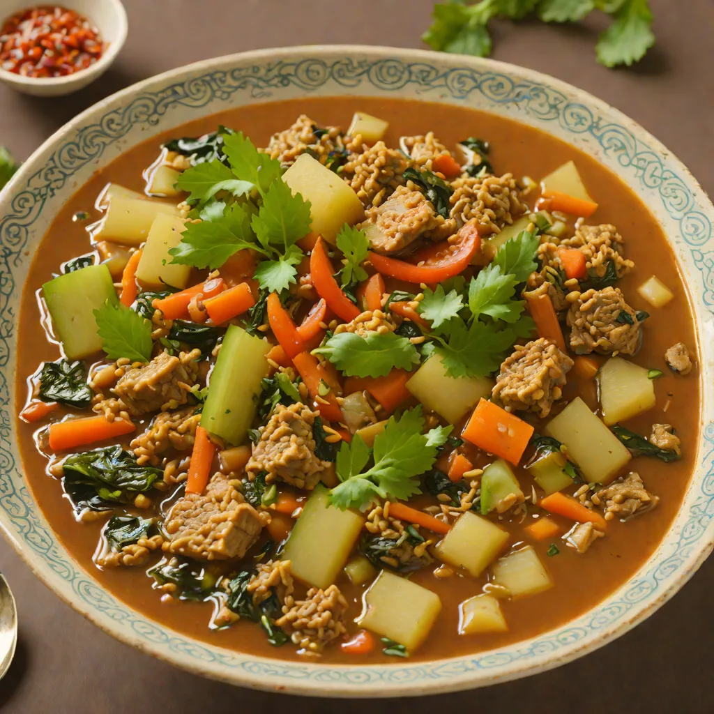 Hincho (Burmese Vegetable Stew)