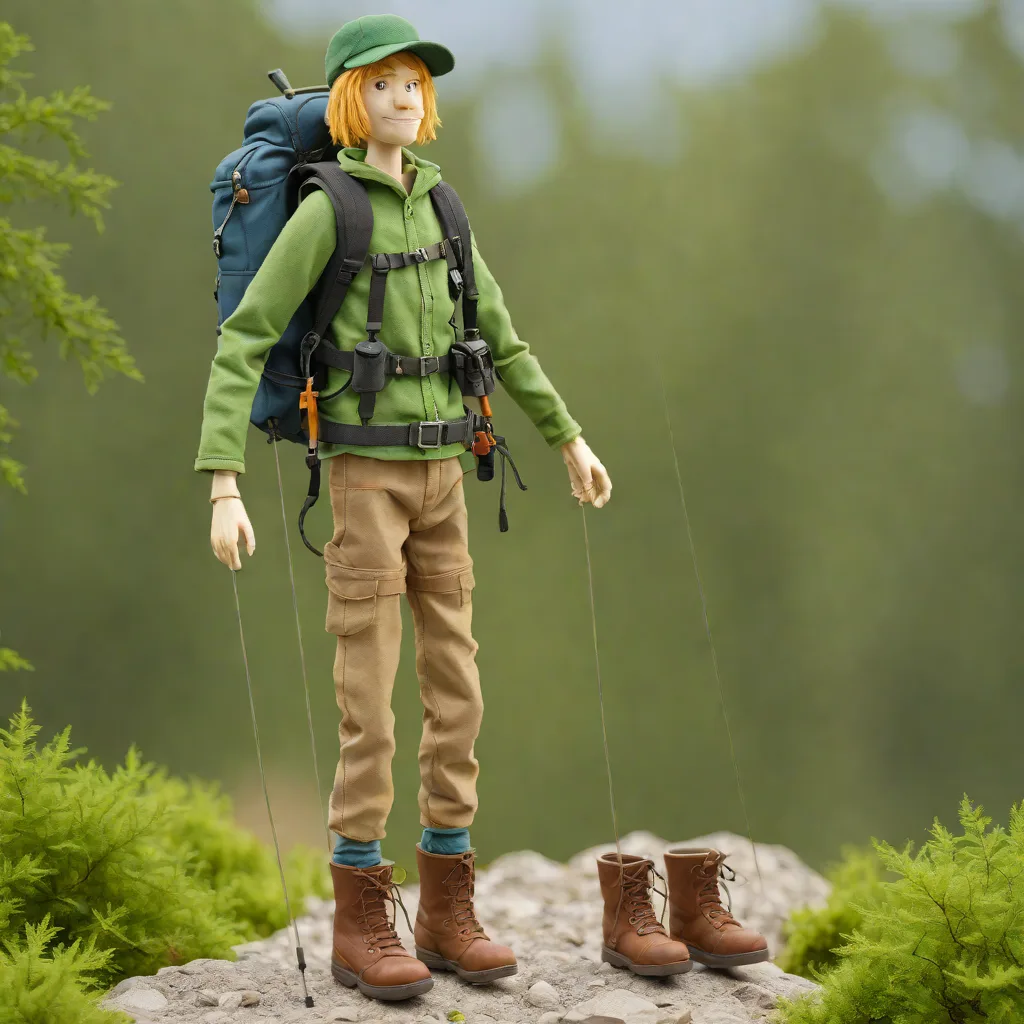 Hiker Marionette