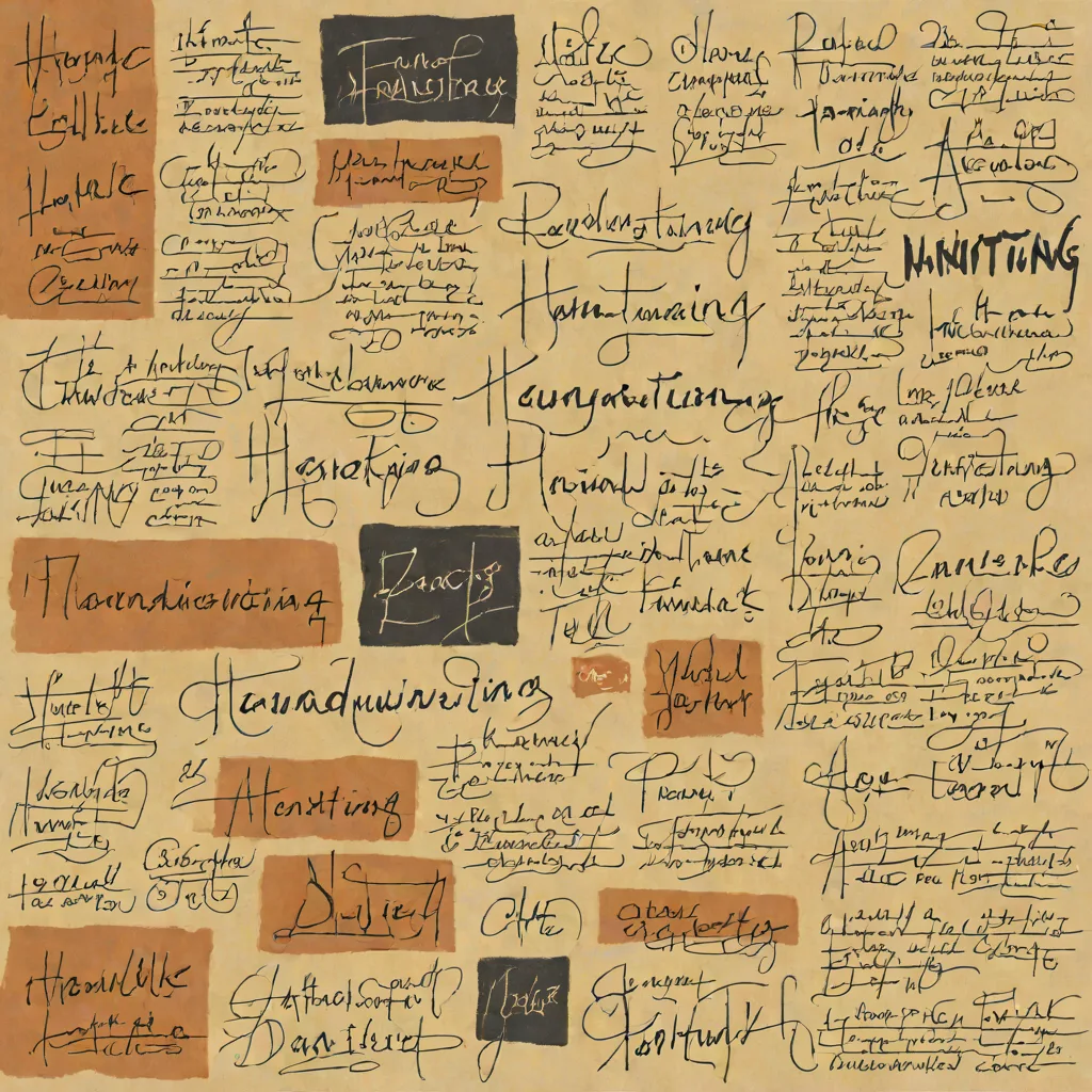 Handwriting