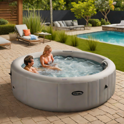 HydroRific  Compact 4-Person Hot Tub