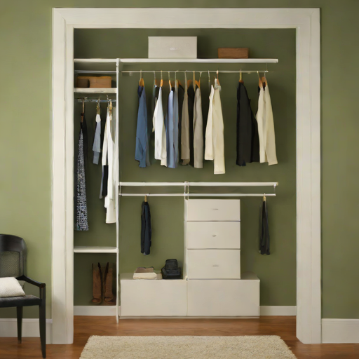 Hygen Easy Track Closet System