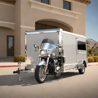 Haulmark 6x12 Motorcycle Trailer
