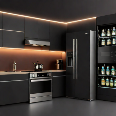 Homyasa 3-Tier Bookshelf, Slim Bookcase