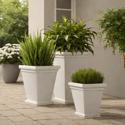 Hampton Bay Plastic Planters
