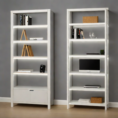 Hemnes SmartBookcase with LED Strips