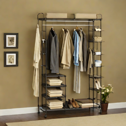 Hyde Park Storage 6-Shelf Closet Organizer
