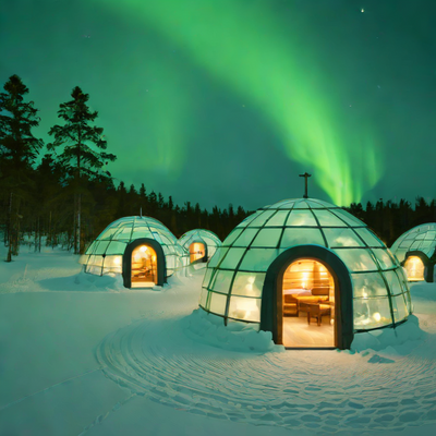 Igloo Village, Finland