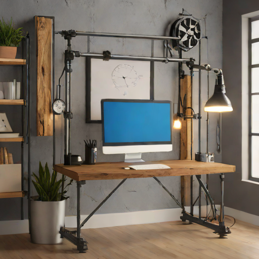 Industrial Pipe Bed Frame