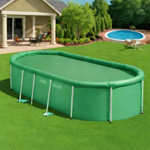 Intex Solar Blanket 10x30ft Oval