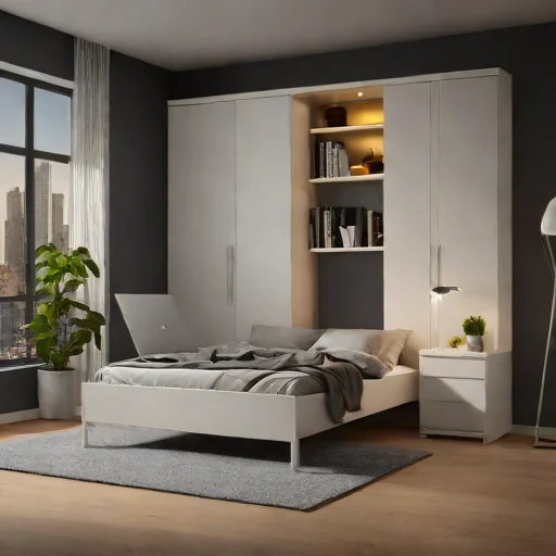 IKEA HEMNES Folding Bed with Storage