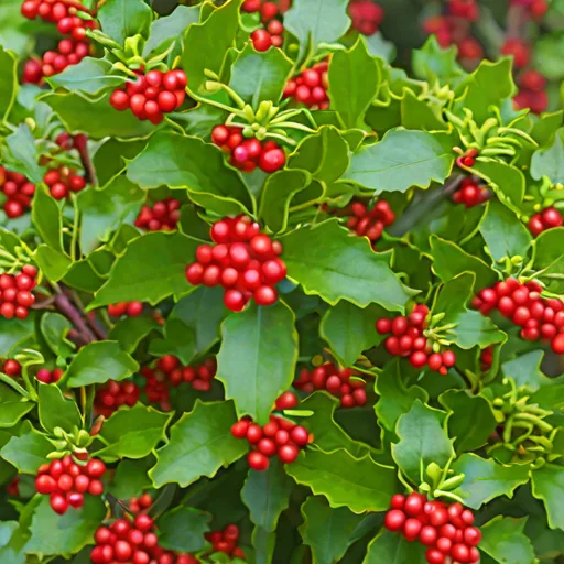 Ilex x meserveae (Meserve Holly)