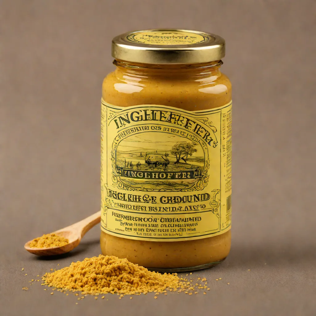 Inglehoffer Stone Ground Mustard