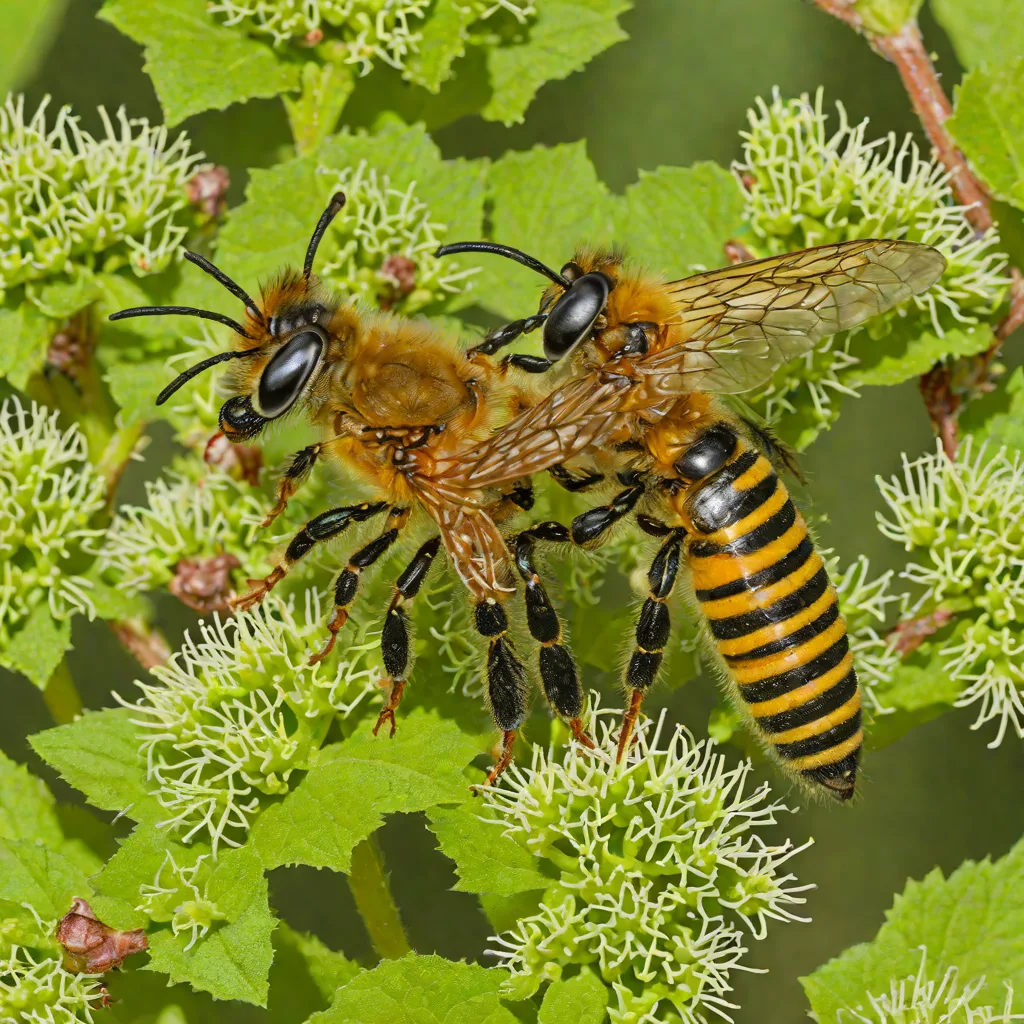 Ivy Mining Bee (Colletes hederae)