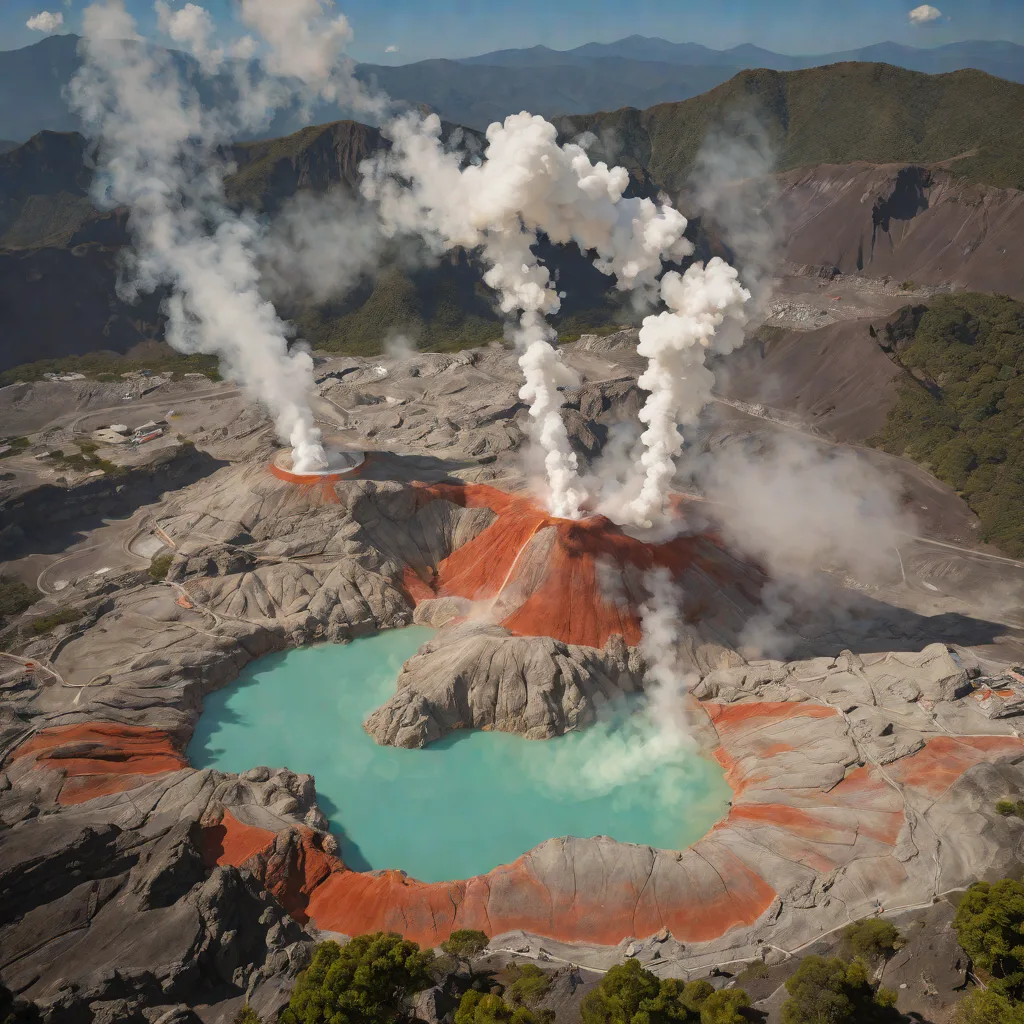Irazú Volcano fumaroles