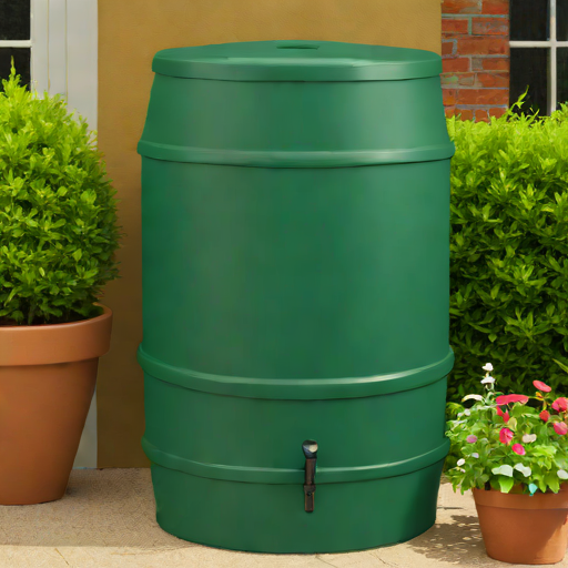 InterAgro Rain Barrel 50 Gallon
