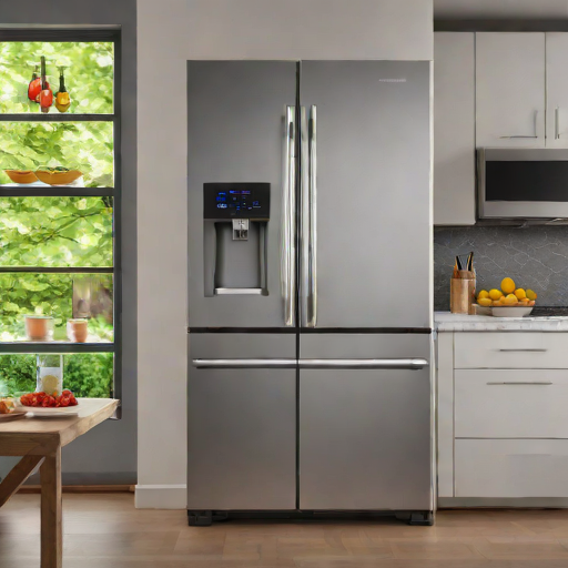 Insignia - 26 cu. ft. Smart French Door Refrigerator