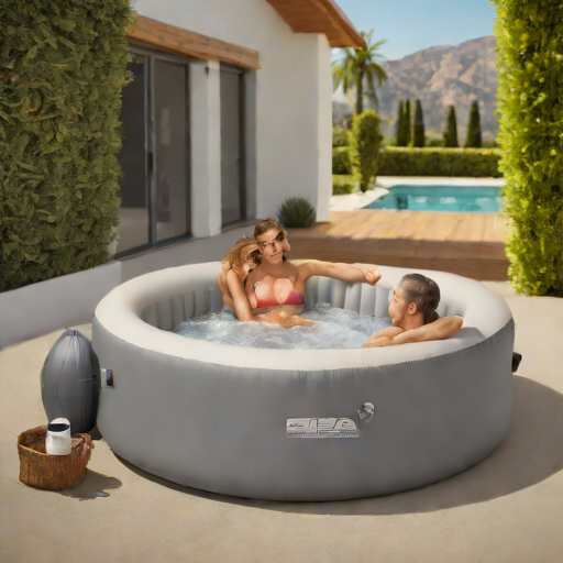 Inflatable Hot Tub  MSpa Premium Comfort 6