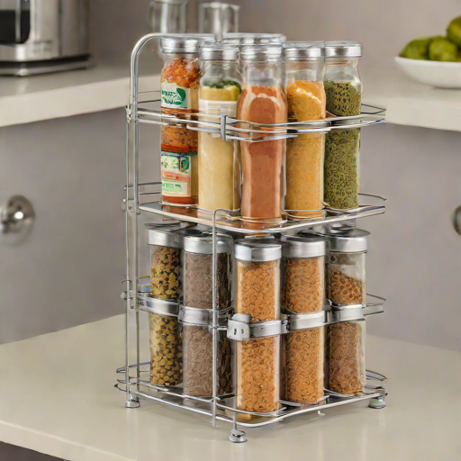 iDesign Spice Rack Organizer - 4 Tier