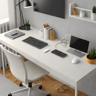 iKea ALEX Desk Cable Management