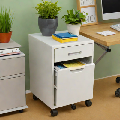 IRIS USA 2-Drawer Mini File Cabinet