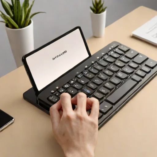 Jelly Comb Foldable Bluetooth Keyboard