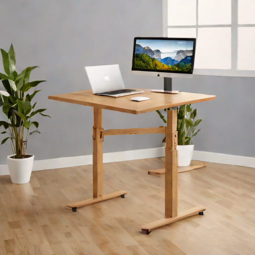 Jarvis Bamboo Sit-Stand Converter