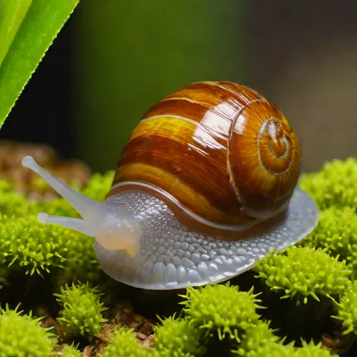 Japanese Trapdoor Snail (Cipangopaludina japonica)