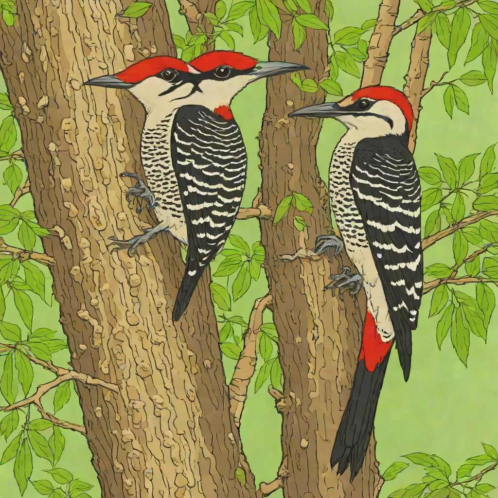 Japanese Woodpecker