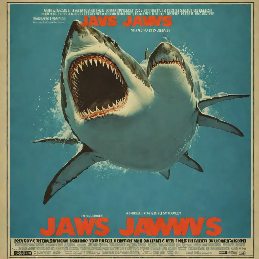 Jaws (1975) Original Theatrical Poster