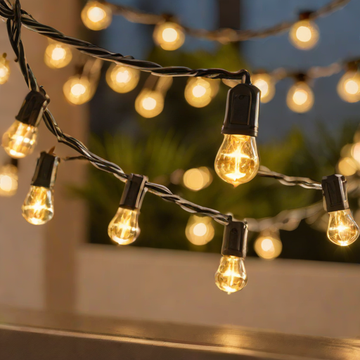 Kichler Outdoor LED String Lights (Warm White)