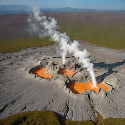 Karymsky fumaroles