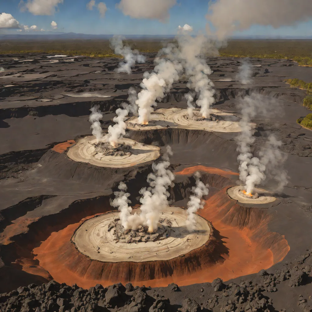 Kīlauea summit fumaroles